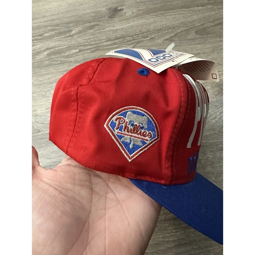 90's Philadelphia Phillies Logo 7 MLB Snapback Hat